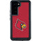University of Louisville Red Background Galaxy S24 Waterproof Case